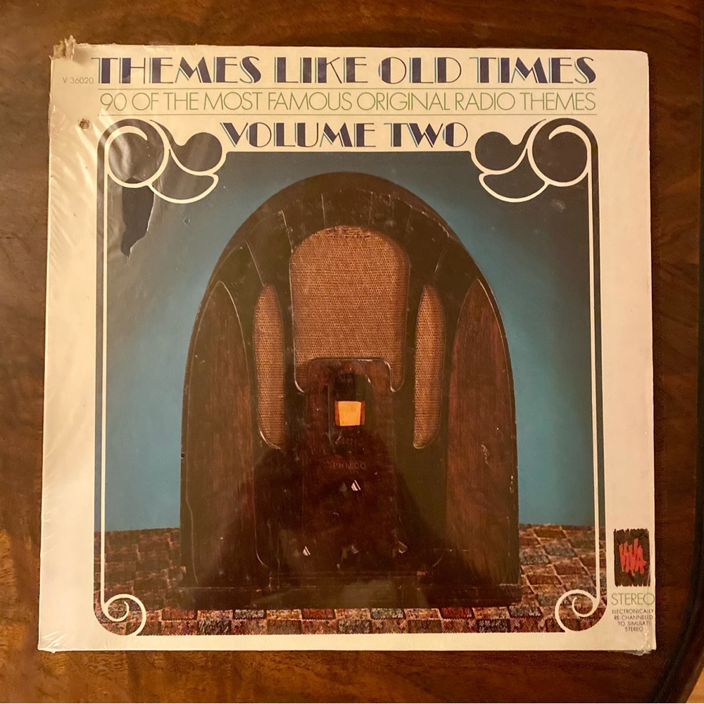Vintage 70s Vinyl Record Themes Like Old Times Vol 2 Radio Themes 1972